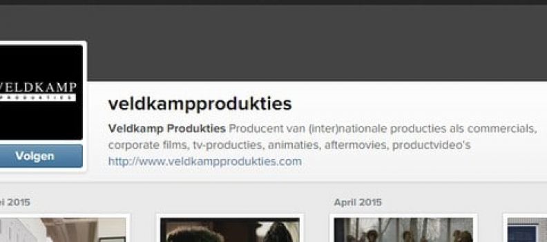 Actief op Instagram