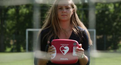 Hartstichting – AED video – Lieke Martens