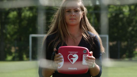 Hartstichting – AED video – Lieke Martens